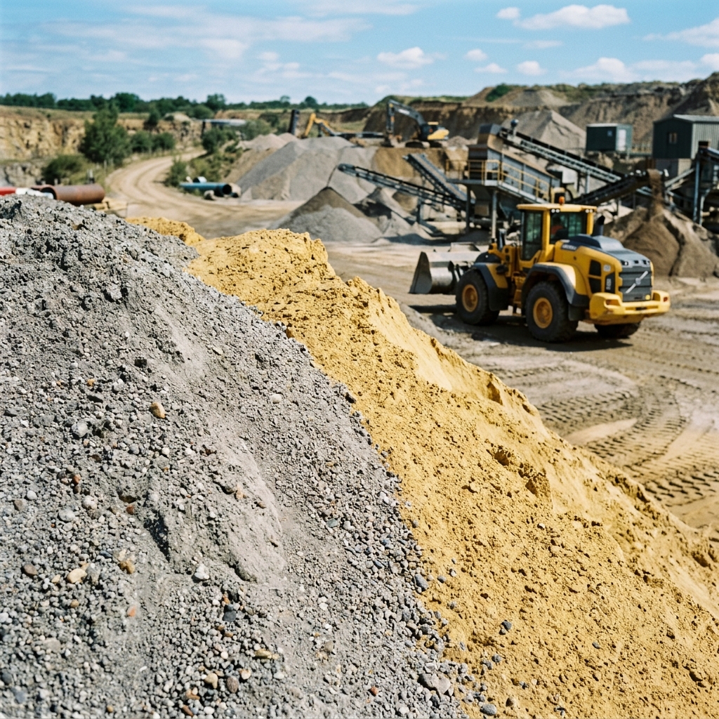 Areia para Construção Civil